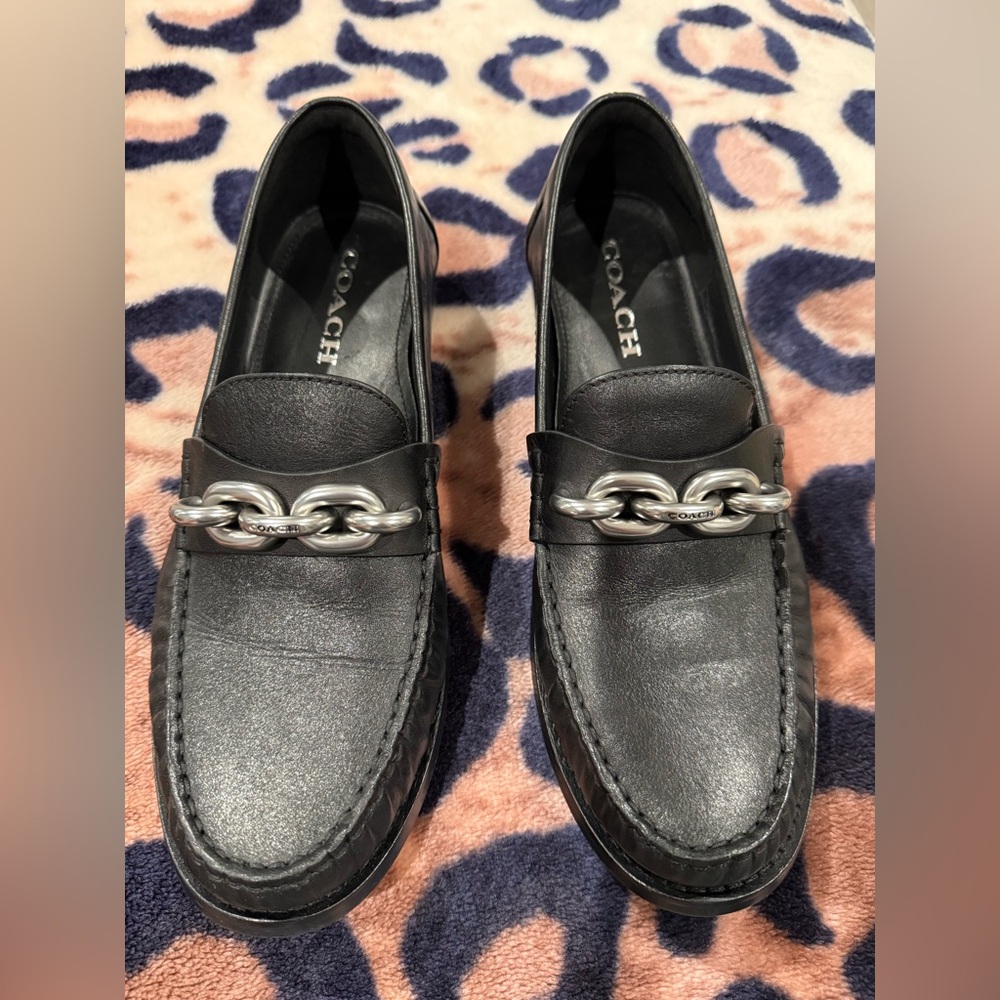 COACH Women's Jess Chain-Strap
Moccasin Loafers